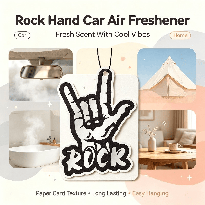 Car Air Freshener - Araba Hava Spreyi Kaya El Hareketi