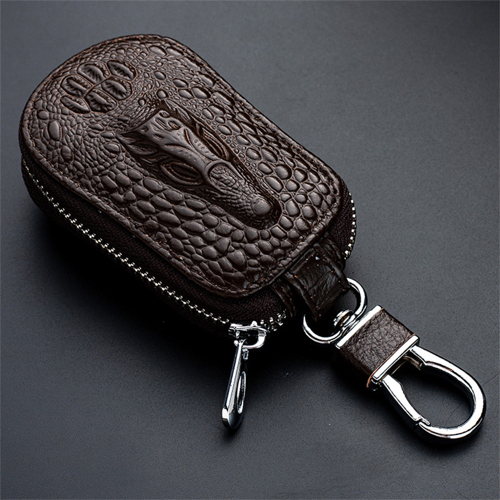Car Organizer - Deri araba anahtarı durum moda Mini