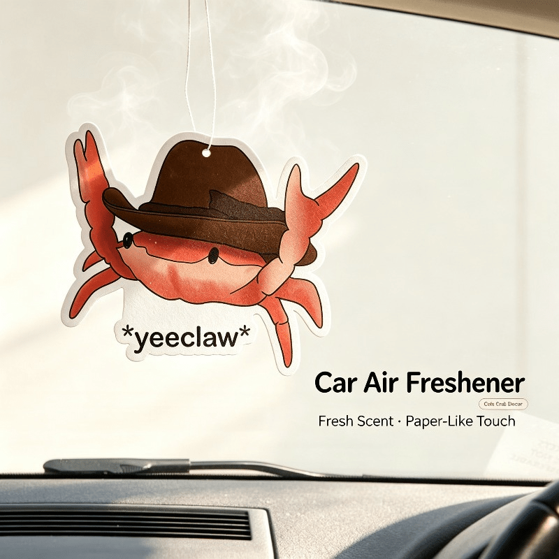 Car Air Freshener - Araba Kokusu Kovboy Şapkası Yengeç Meme