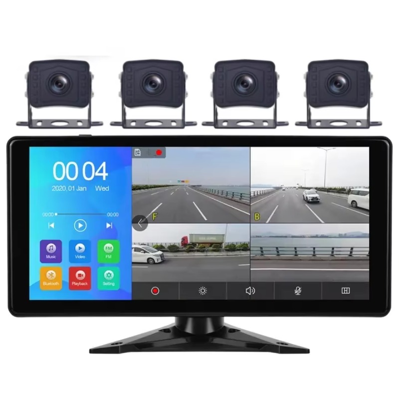 Car Mirror - OEM 10.36 inç AHD 4 Kanallı