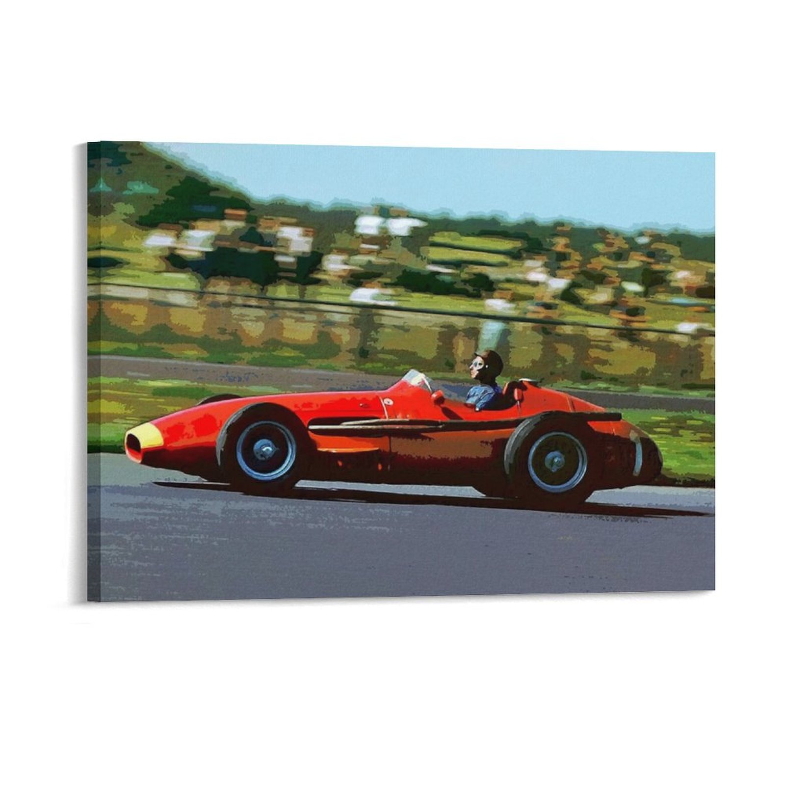 Car Mirror - Juan Manuel Fangio Yarış Onun Şampiyonası