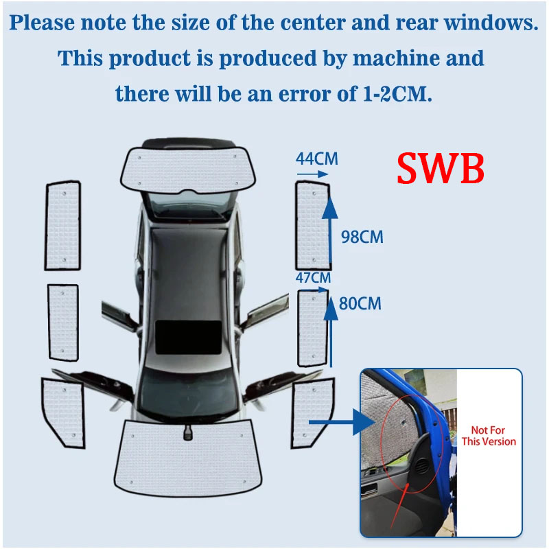 Volkswagen T6.1 VW Transporter - Windshield Sun Shade incelemesi ve fiyatı