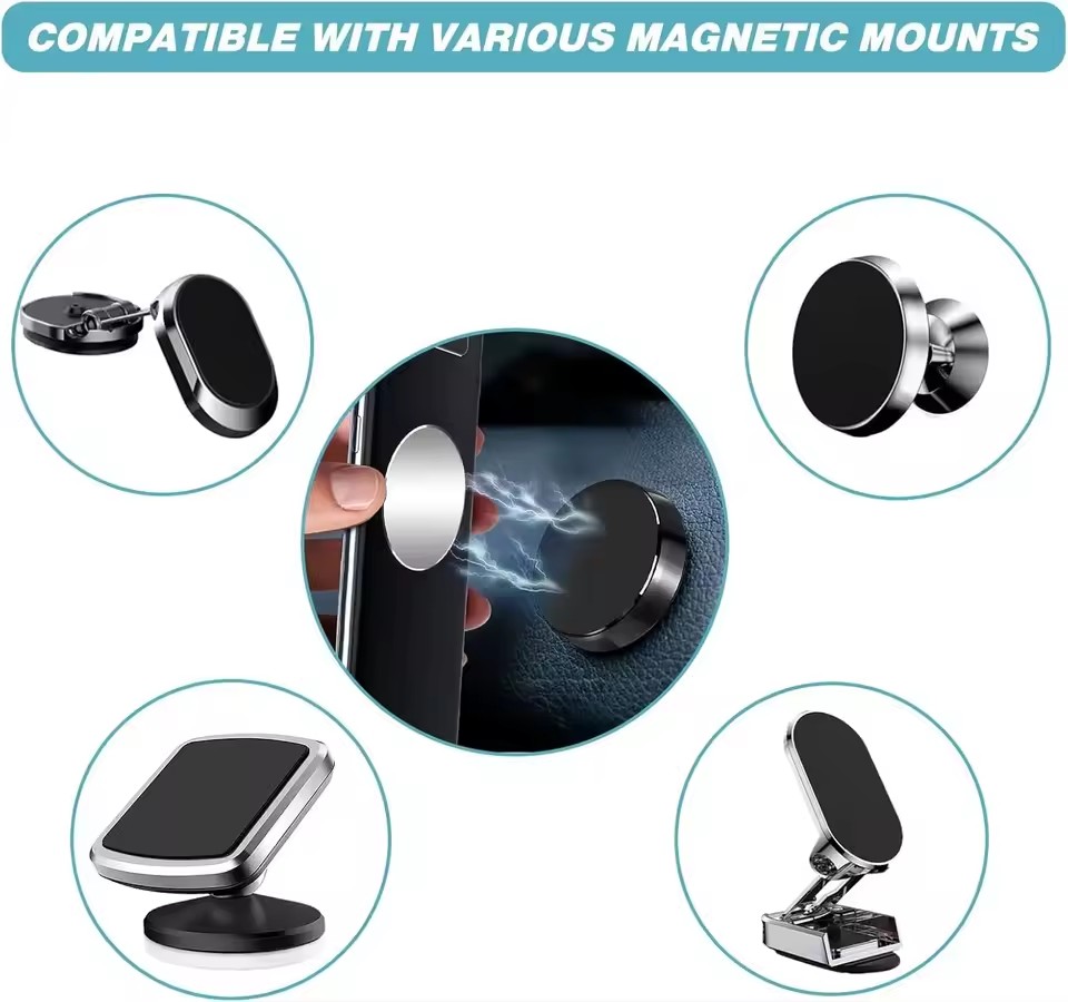 1/50 Adet Manyetik Metal Plaka - Car Phone Holder incelemesi ve fiyatı