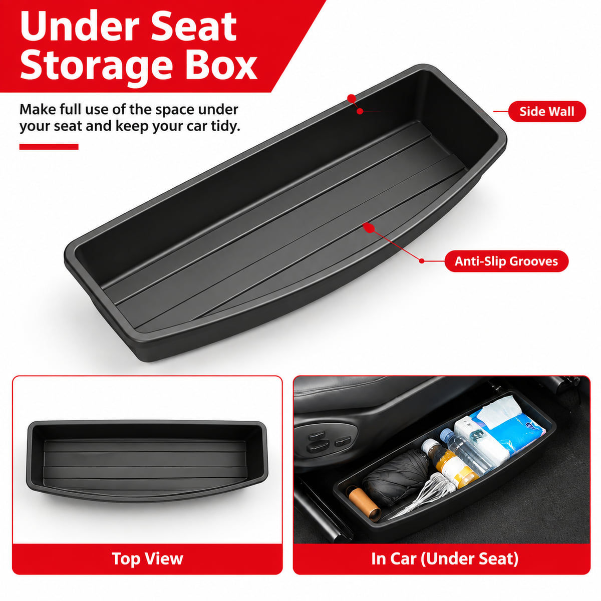 PINMOAP Koltuk Altı Araba Sakl - Car Cable Organizer incelemesi ve fiyatı