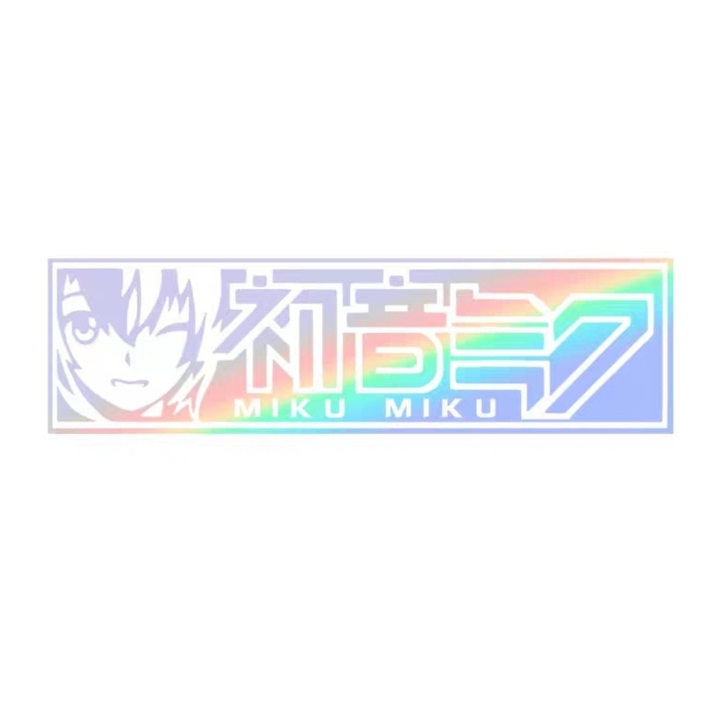 Anime Hatsune Miku Renkli Yans - Car Accessories Japanese incelemesi ve fiyatı