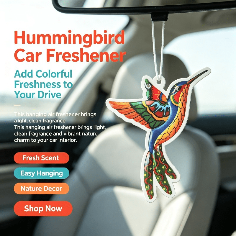 Araba Kokusu Renkli Sinekkuşu  - Car Air Freshener incelemesi ve fiyatı